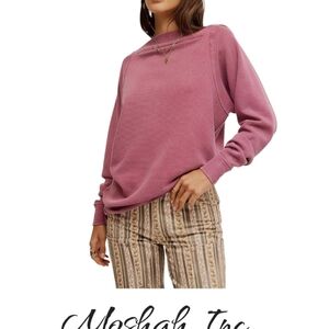 Free People Womens Sammie Thermal Glass Roses X-Large